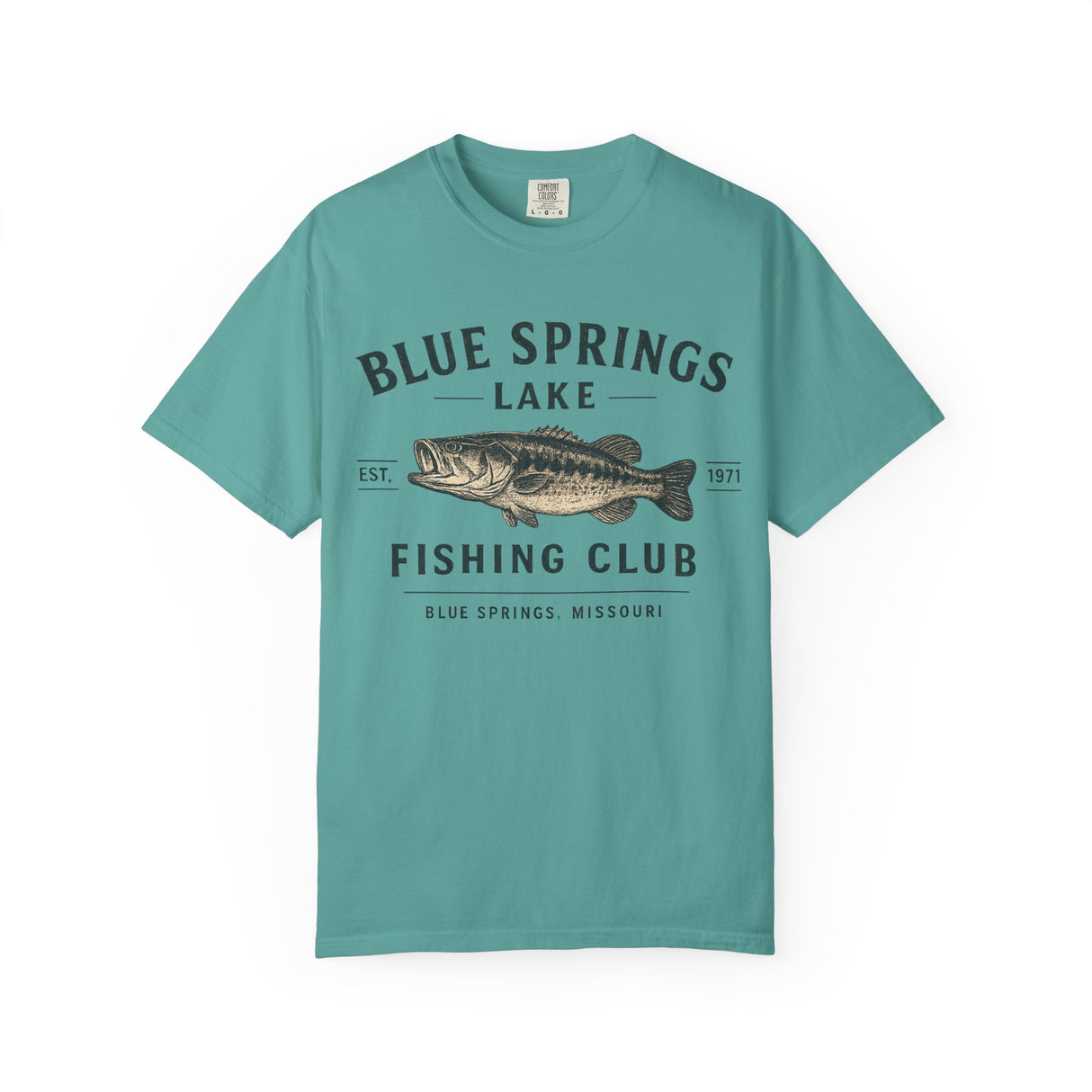 Blue Springs Lake Fishing Club Tee
