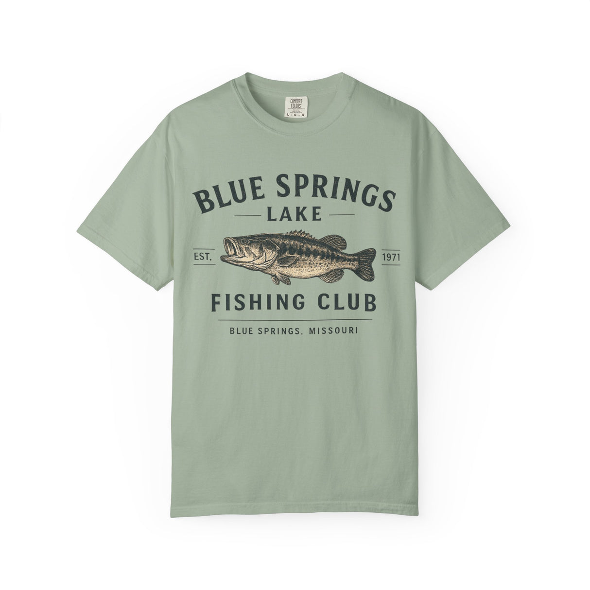 Blue Springs Lake Fishing Club Tee