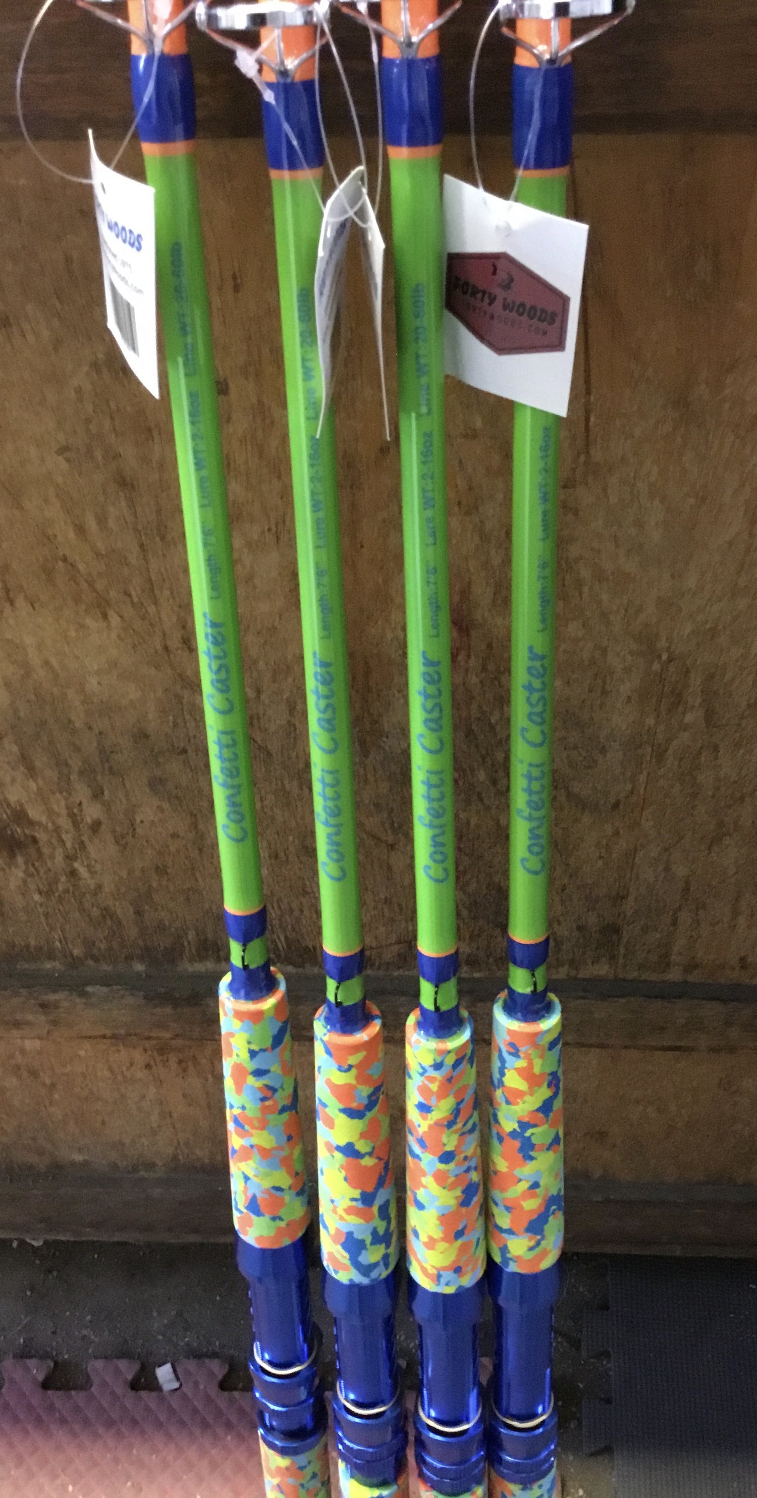 Confetti Caster - Forty Woods Casting Rod
