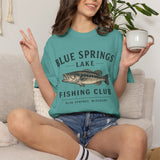 Blue Springs Lake Fishing Club Tee