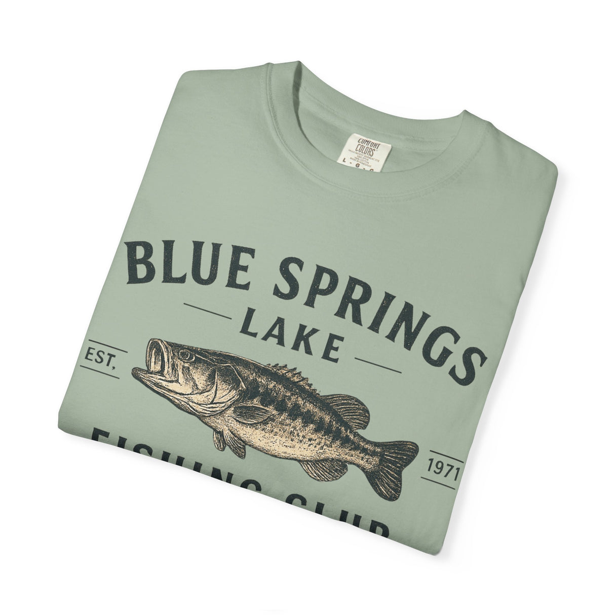 Blue Springs Lake Fishing Club Tee
