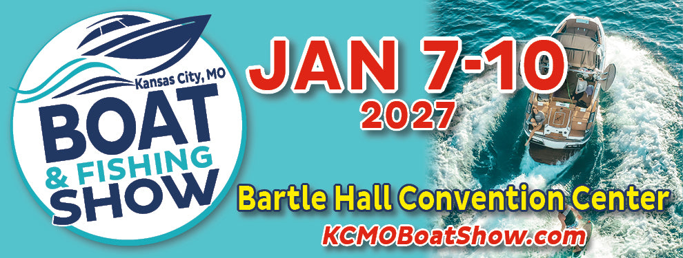 Kansas City Boat & Fishing Show — January 7–10, 2027 at Bartle Hall Convention Center